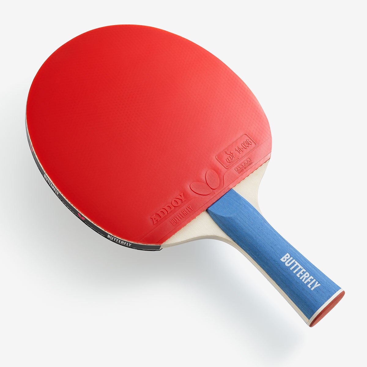 Butterfly Table Tennis - BTY ASM-S8 Racket - Red Side